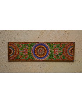 wooden painted wall panels